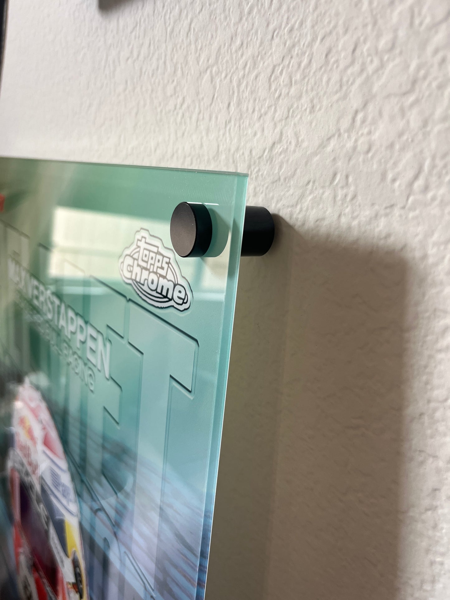 F1 Helmet Collection Card - Acrylic Display